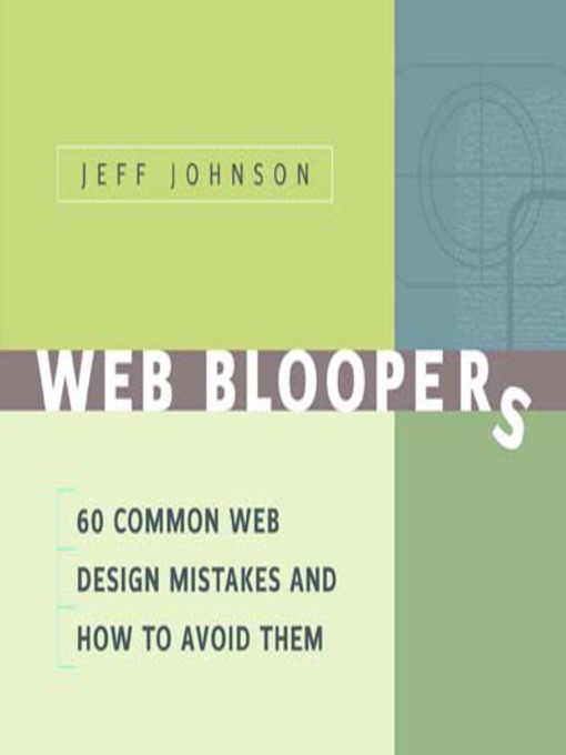 Title details for Web Bloopers by Jeff Johnson - Wait list